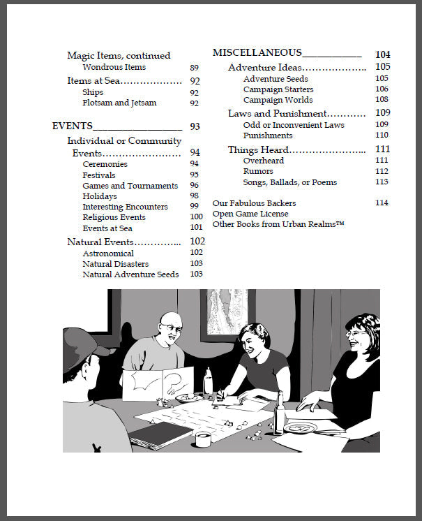 PDF of the Libram of Lists
