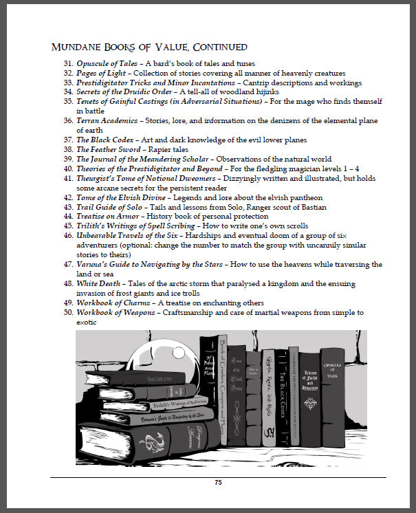Libram of Lists: Paperback