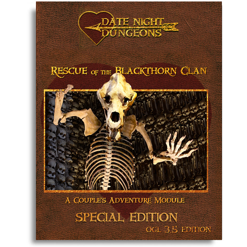 PDF Download of Date Night Dungeons: Rescue of the Blackthorn Clan: Special Edition