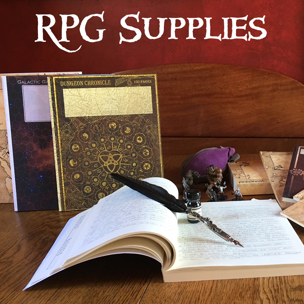 RPG Books and Supplies to Up Your D&D Game.