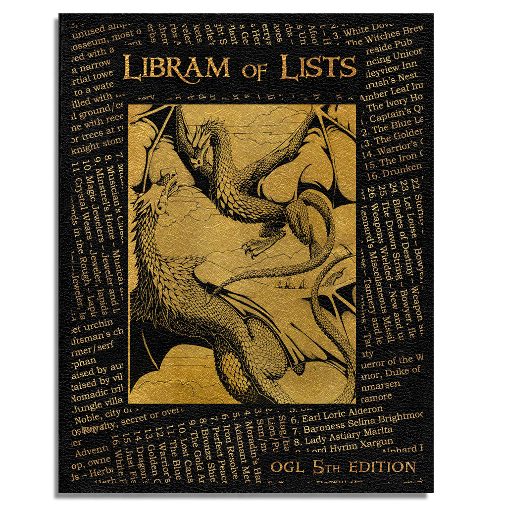 5th Edition Libram of Lists