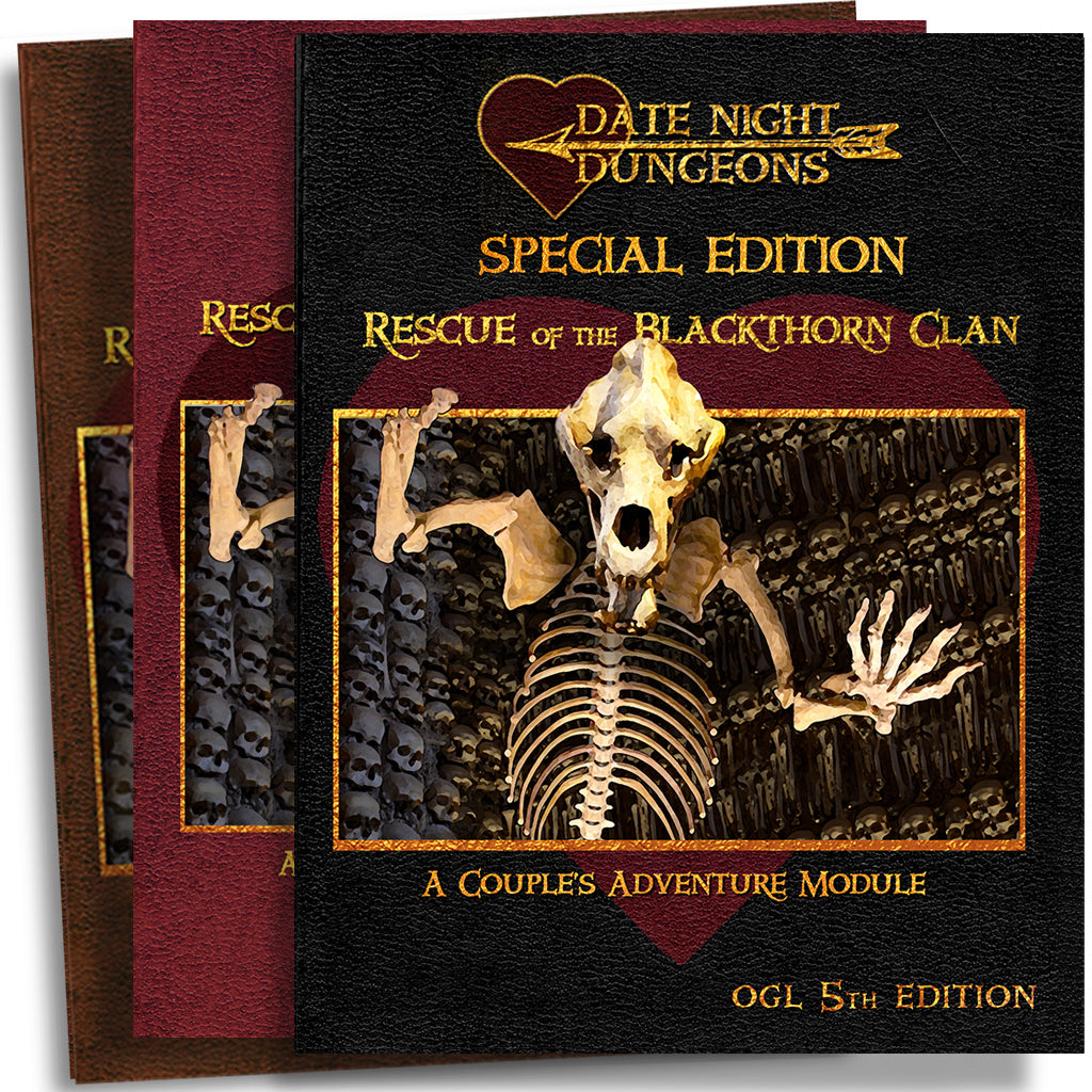 Date Night Dungeons: Rescue of the Blackthorn Clan Paperback