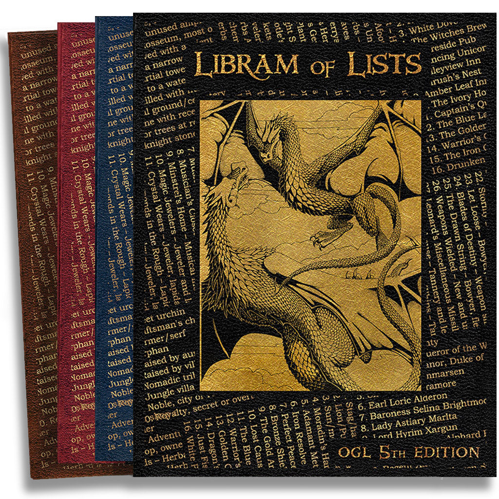 Libram of Lists: Paperback