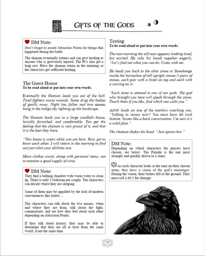 Date Night Dungeons: Heroes of the Henge: A Romance Adventure Module