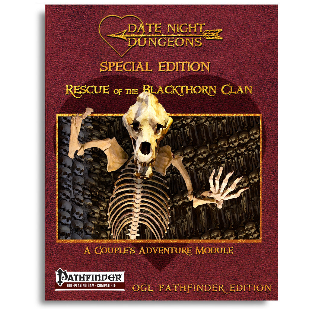 PDF Download of Date Night Dungeons: Rescue of the Blackthorn Clan: Special Edition