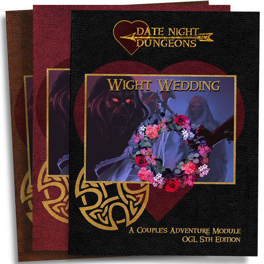 Black and White Wight Wedding, a RPG romance module in 5th Edition, Pathfinder, and 3.5