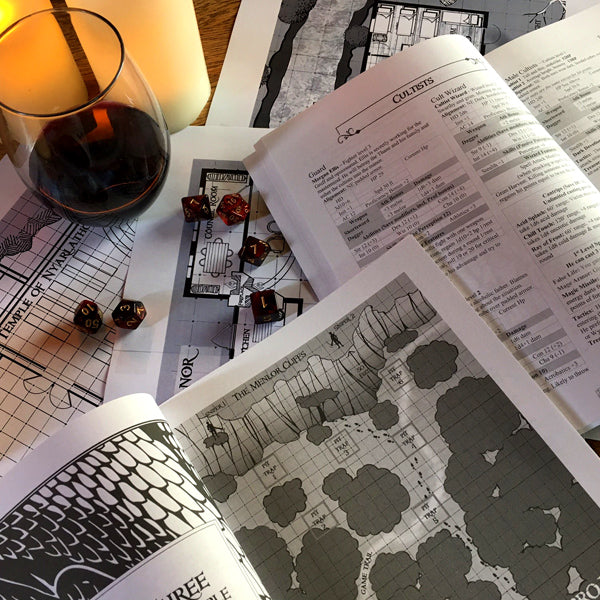 Blackthorn Clan a RPG romance module open with wine and dice.