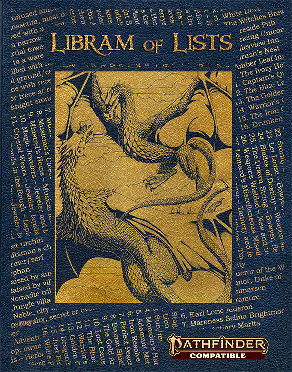 Libram of Lists: Paperback